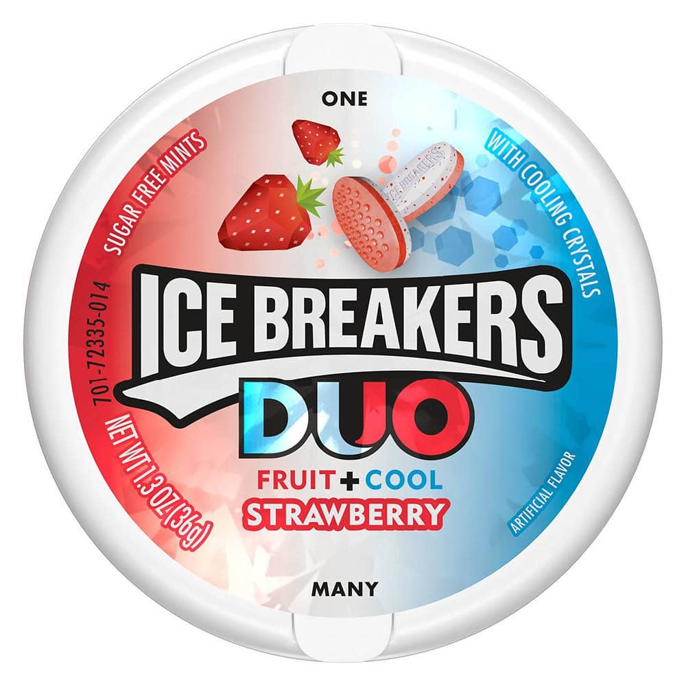  Ice Breakers Duo Strawberry 36g