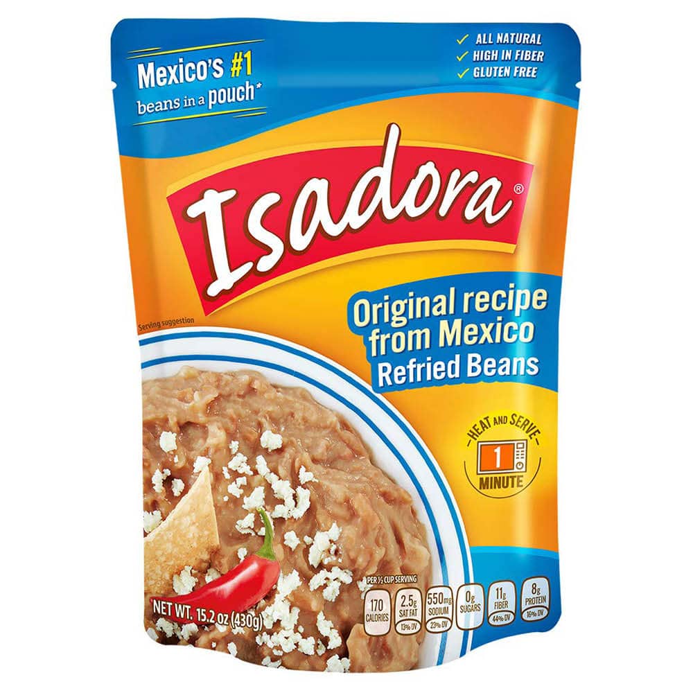 Isadora Original Refried Beans 400g