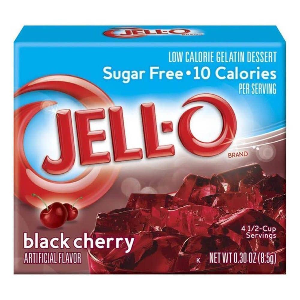 Jell-O Sugar Free Black Cherry 8.5g