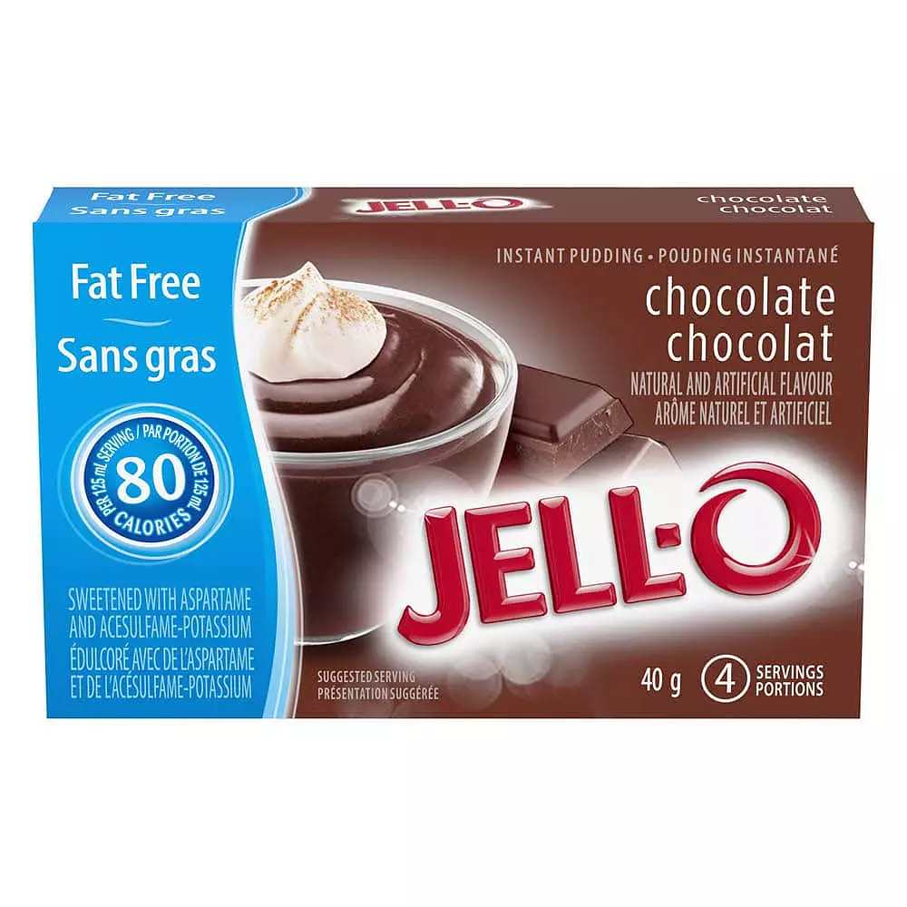 Jell-O Instant Chocolate Pudding Fat Free 40g