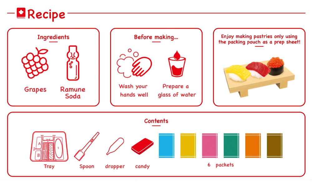  DIY Kracie Sushi Kit 10st
