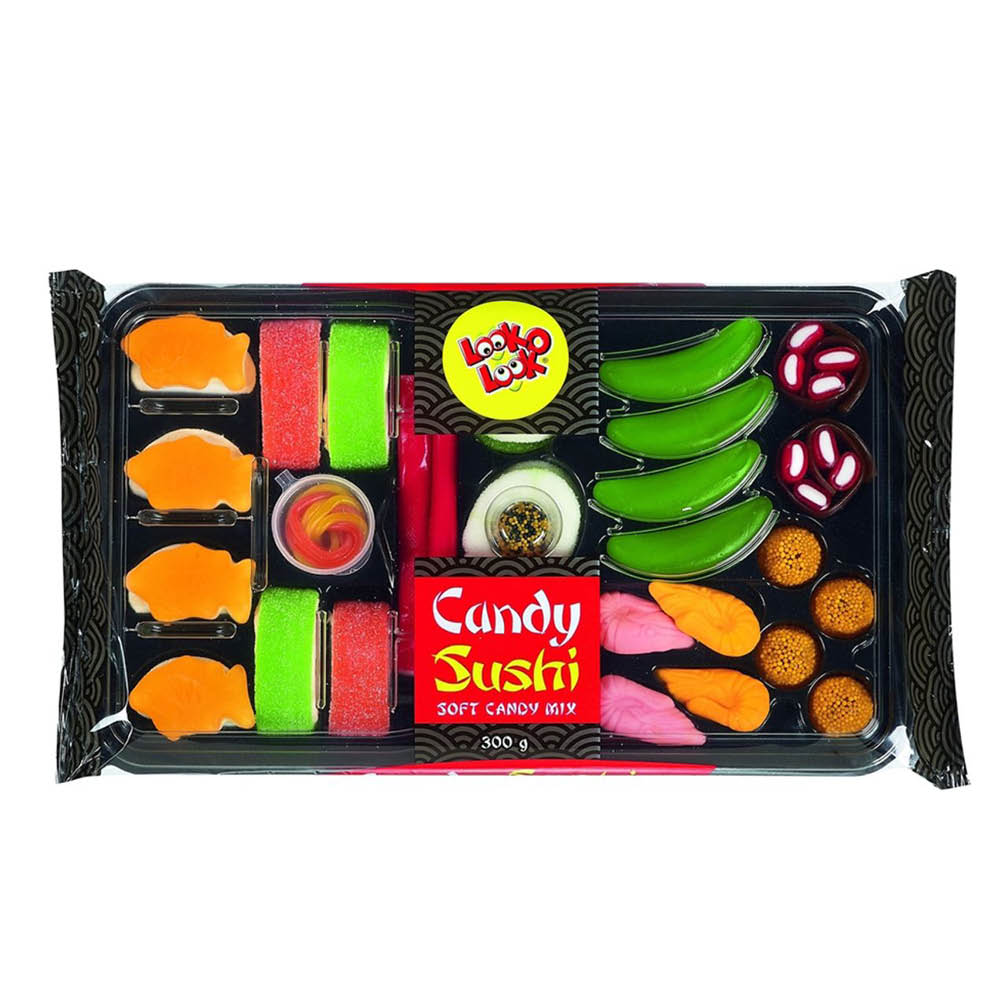  Look-O-Look Mega Candy Sushi 300g