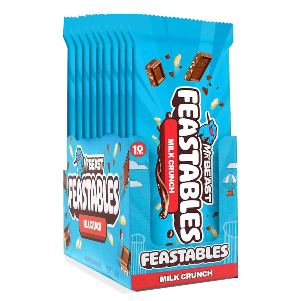  Mr Beast Feastables Milk Crunch 60g