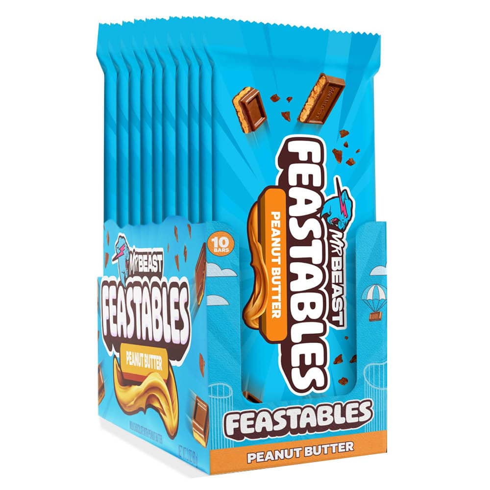  Mr Beast Feastables Peanut Butter 60g