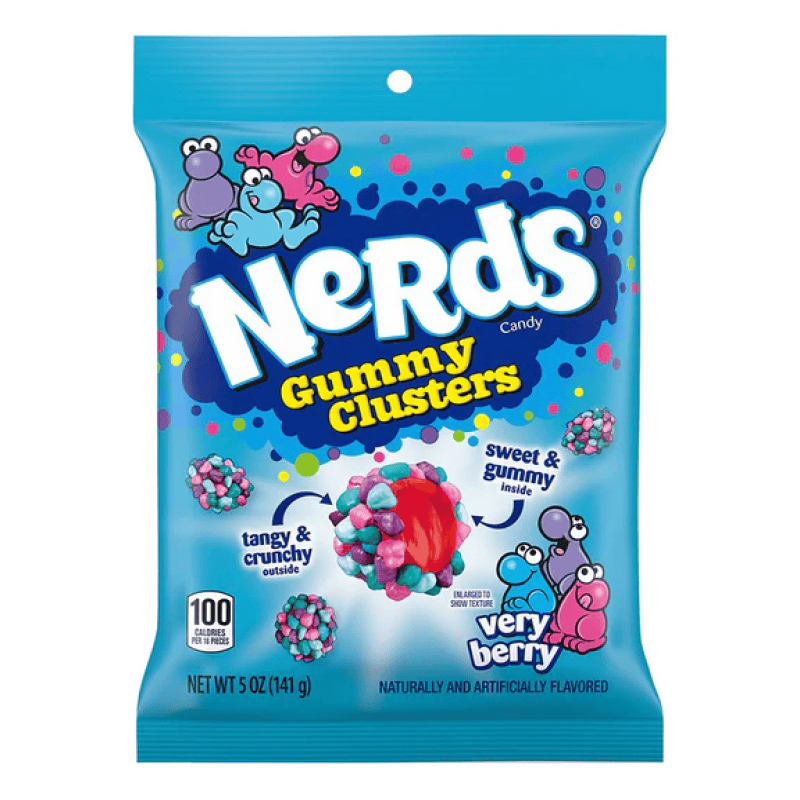  Nerds Gummy Clusters Very Berry 141g Pse