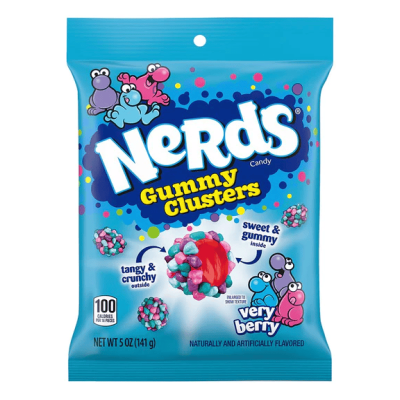  Nerds Gummy Clusters Very Berry 113g Påse