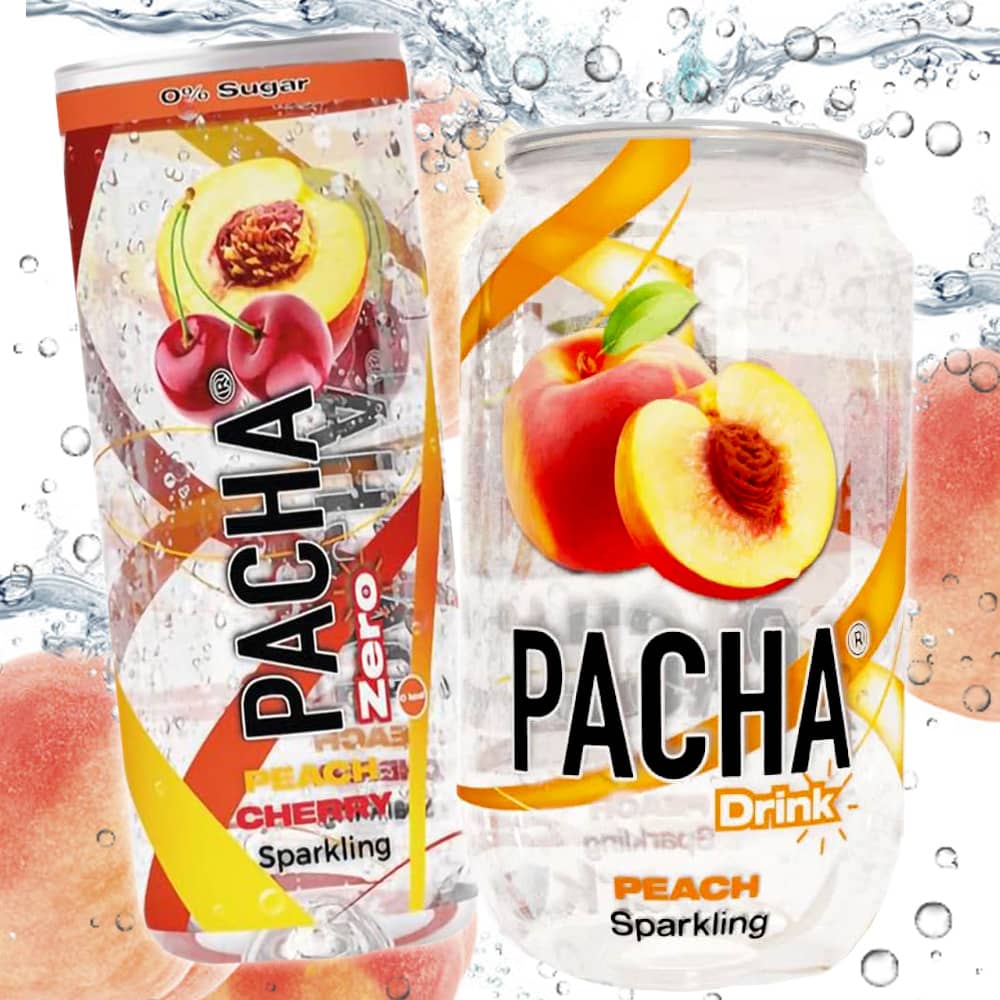  PACHA Zero Peach-Cherry 250ml