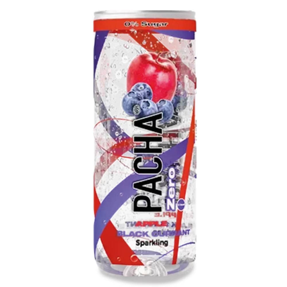 PACHA Zero Apple-Blackcurrant 250ml