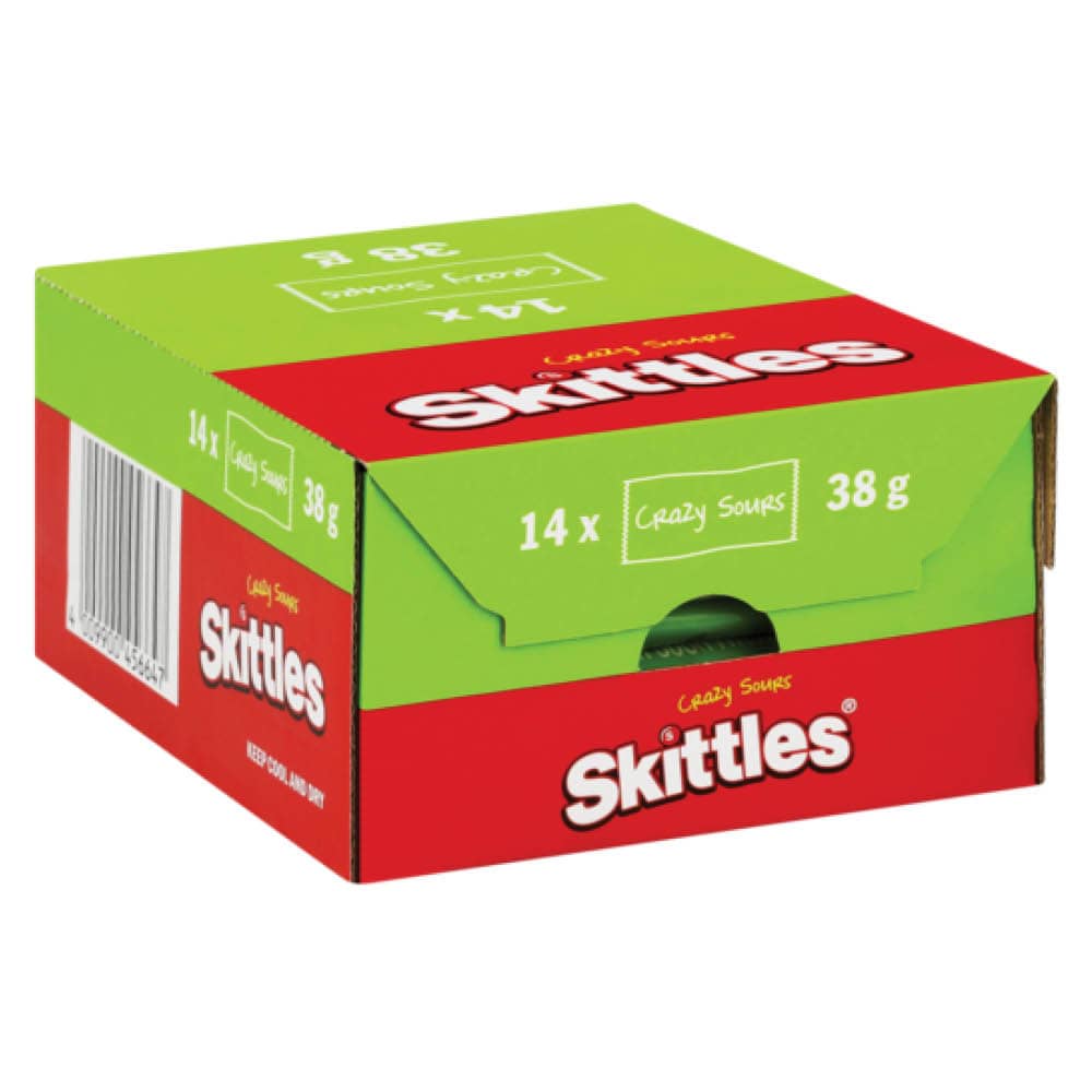 Skittles Crazy Sours 14x38g