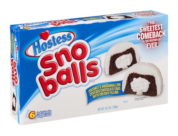  Hostess Sno Balls 298g