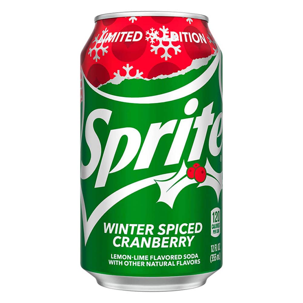 Sprite Winter Spiced Cranberry 355ml
