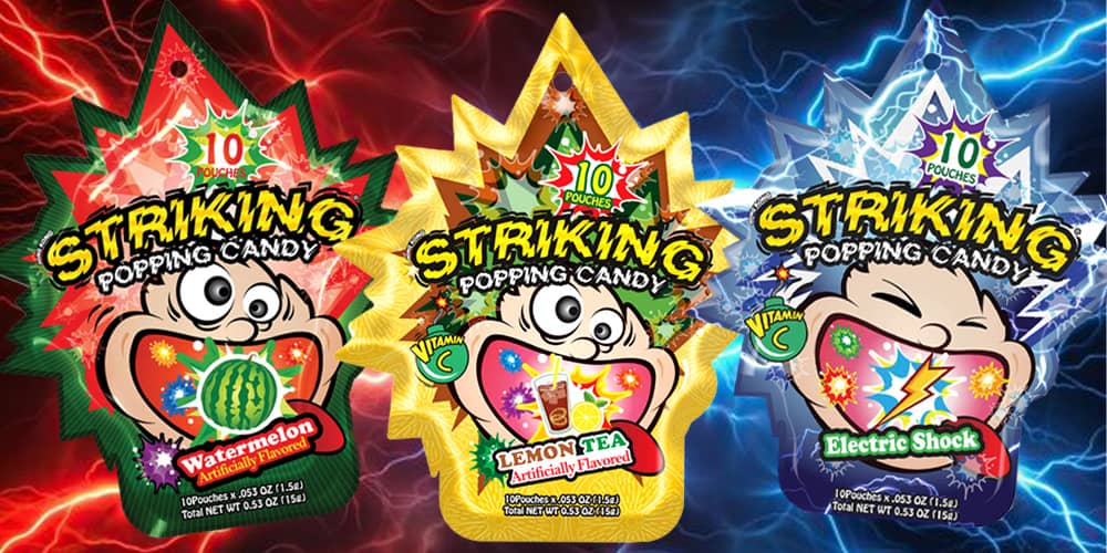 Striking Popping Candy Watermelon 15g