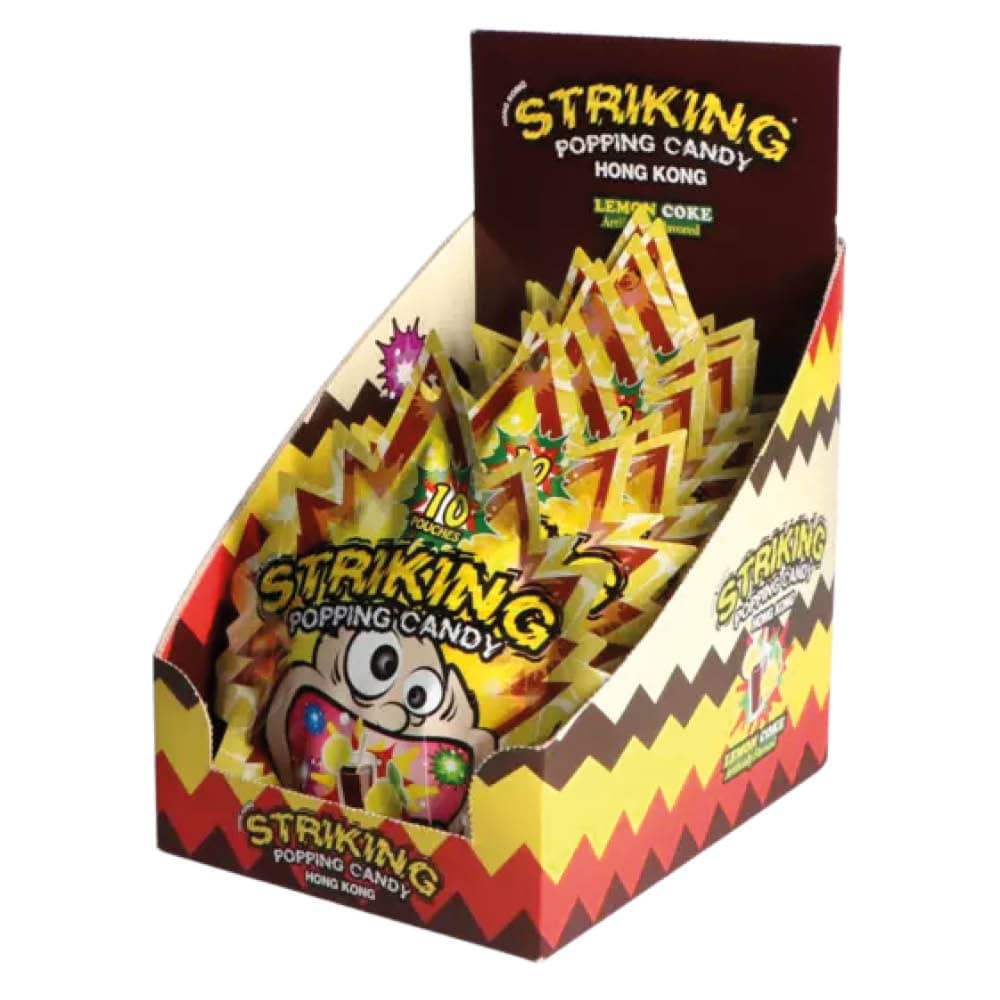  Striking Popping Candy Lemon Coke 15g