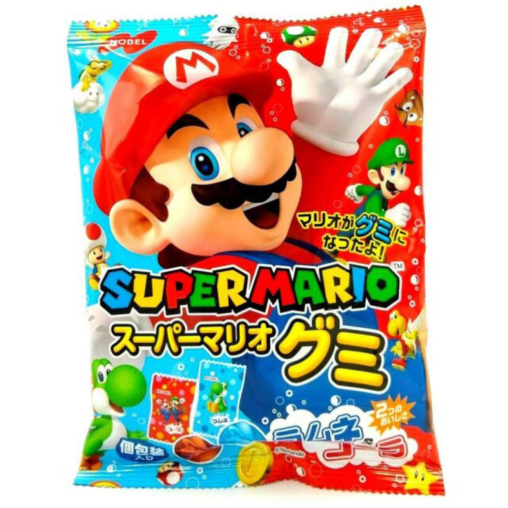  Nobel Super Mario Soda & Cola Gummy 90g