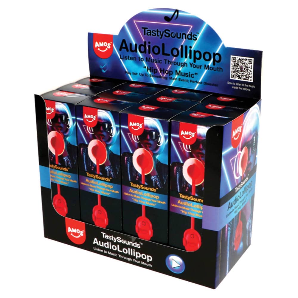  TastySounds Strawberry Audio Lollipop Hip Hop 16g