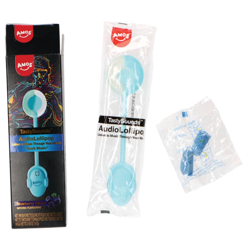  TastySounds Blueberry Audio Lollipop Rock 16g