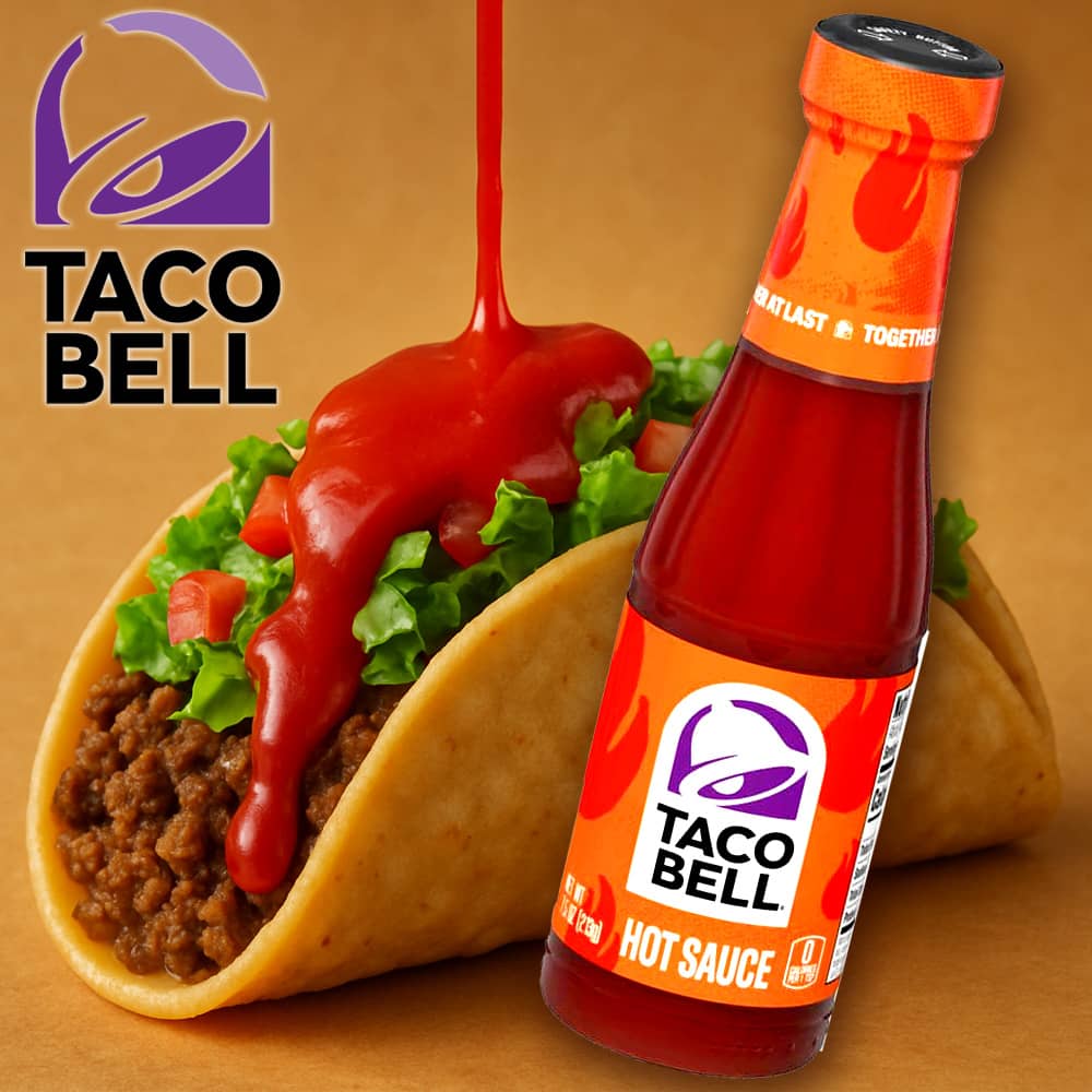 Taco Bell Hot Sauce 213ml