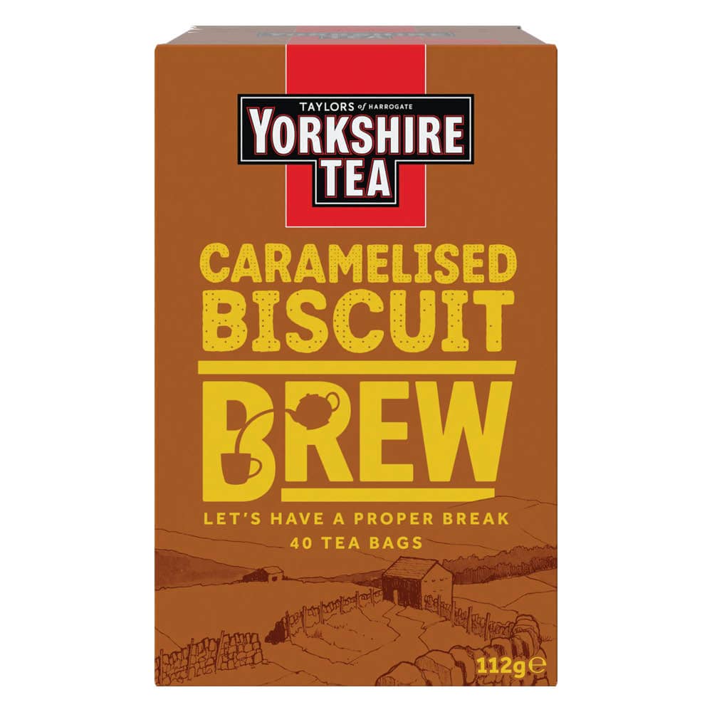  Yorkshire Tea Caramelised Biscuit Brew 40 påsar