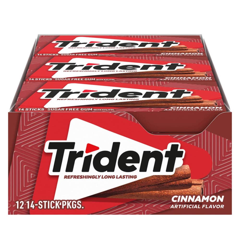  Trident Cinnamon Sockerfri 14 sticks