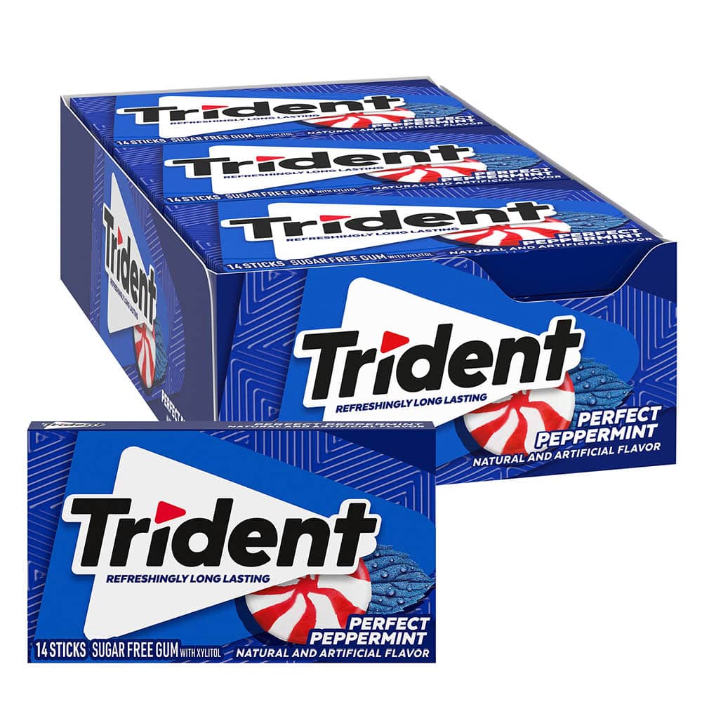 Trident Perfect Peppermint Sockerfri 14 sticks