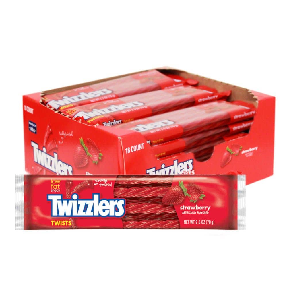  Twizzlers Strawberry Twist 70g (Box of 18)