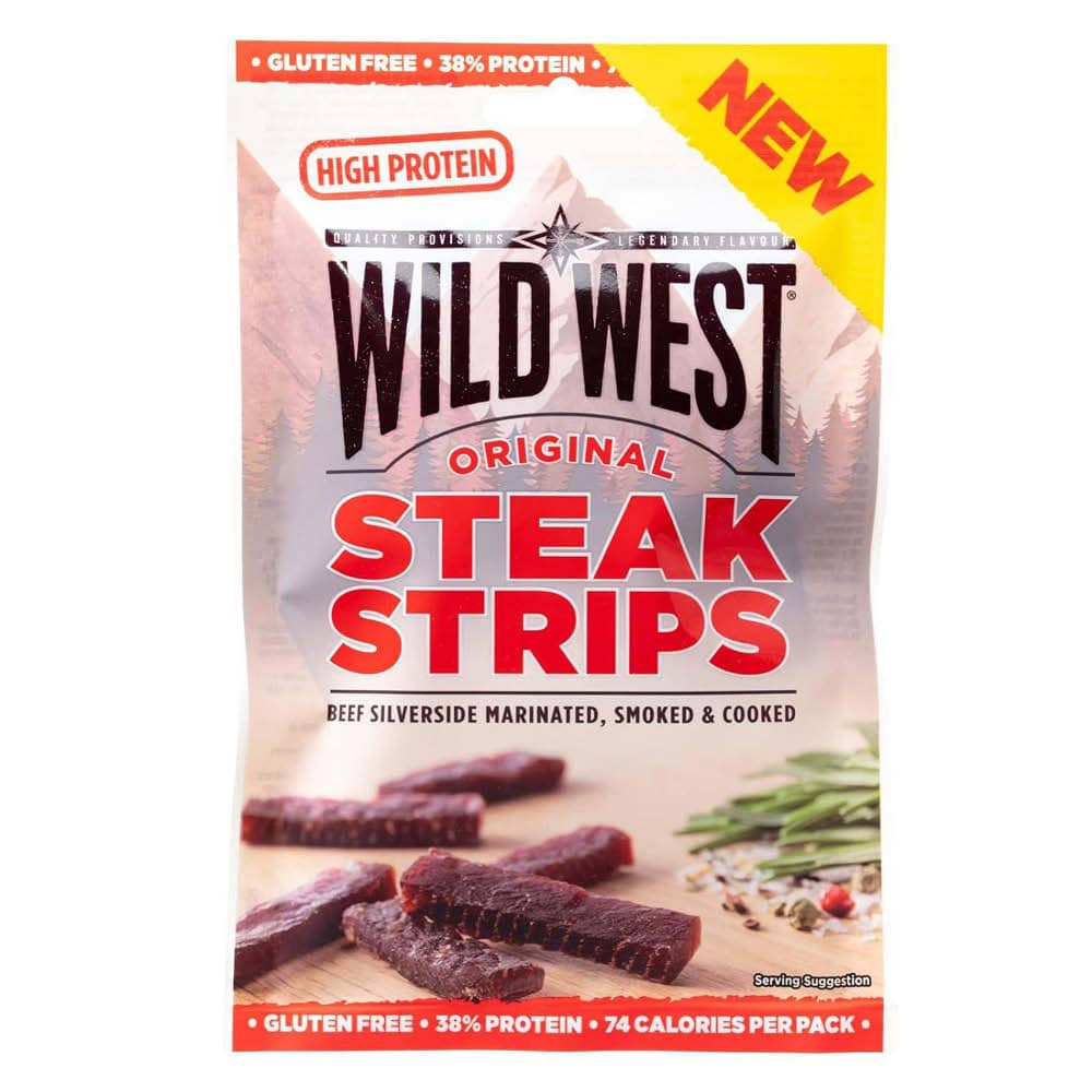 Wild West Original Steak Strips 25g