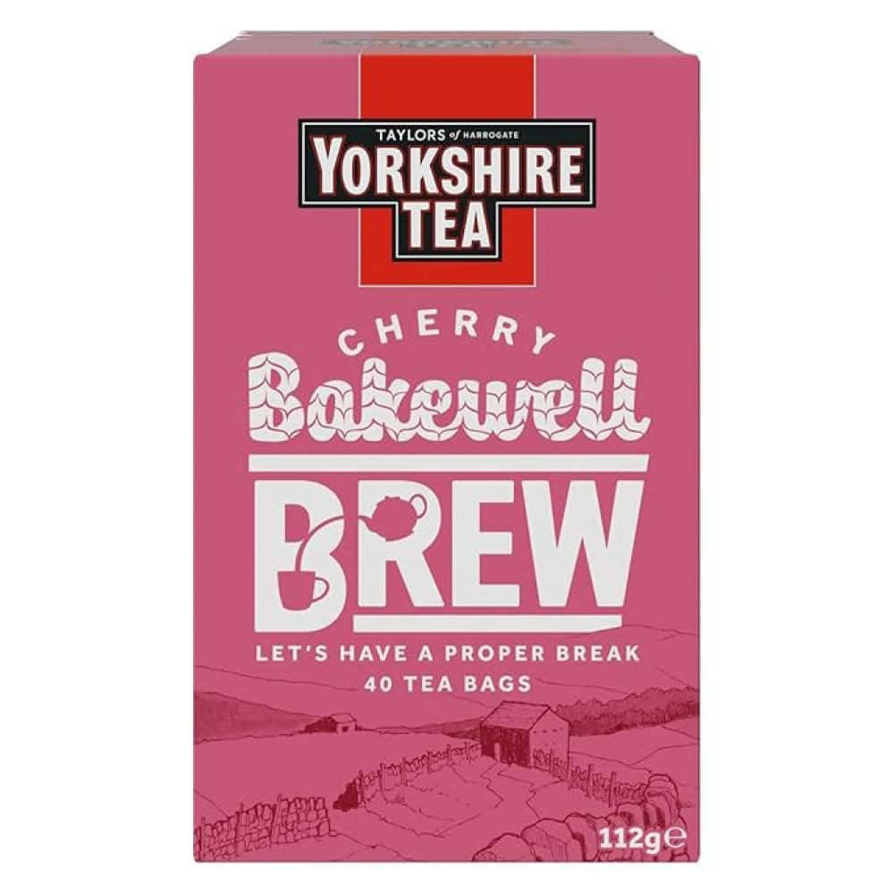  Yorkshire Tea Cherry Bakewell Brew 40 påsar